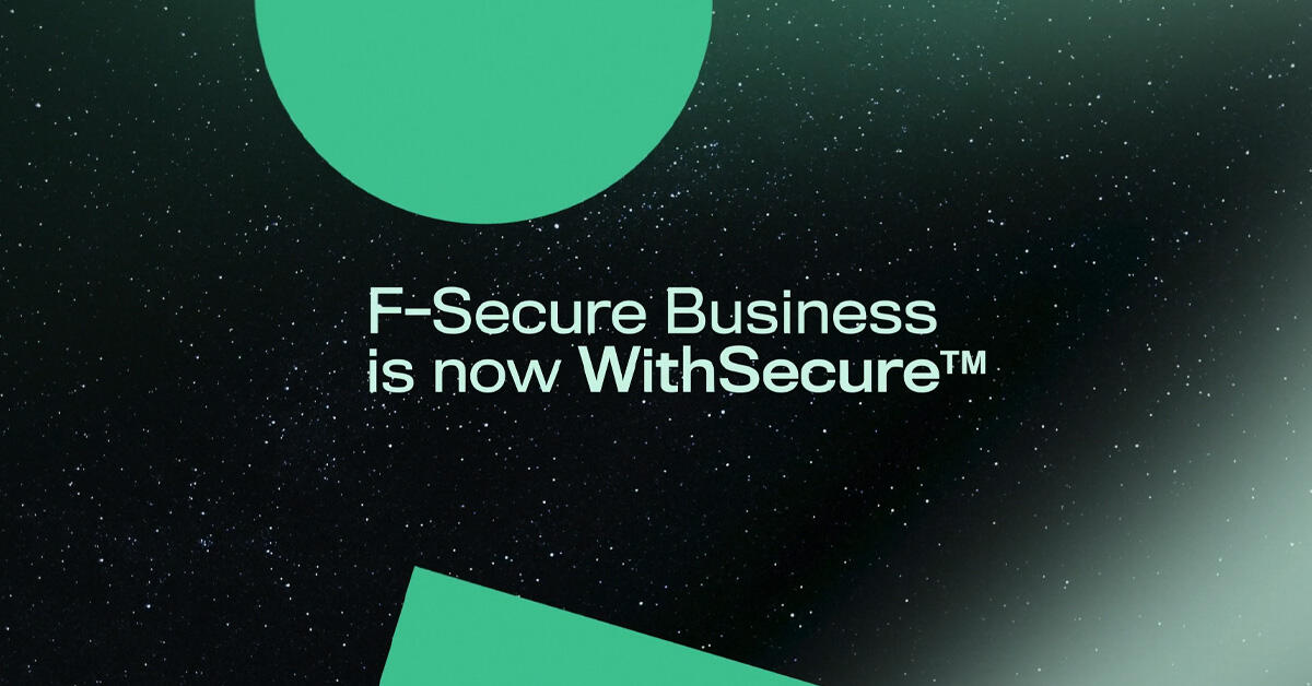 From F-Secure to WithSecure