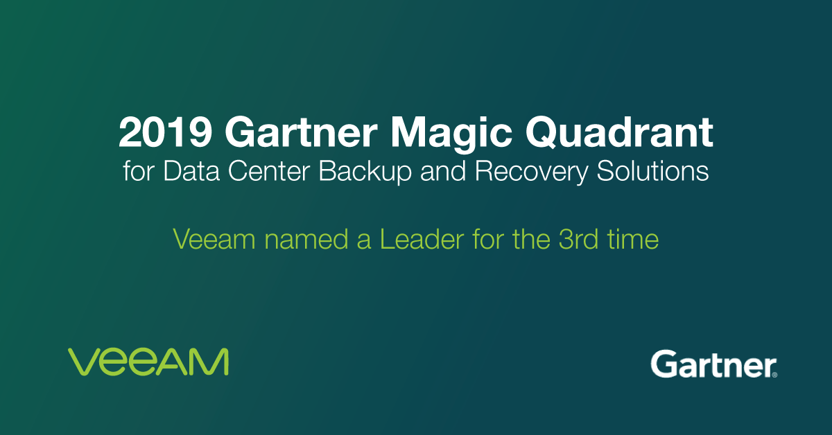 2019 Gartner Magic Quadrant