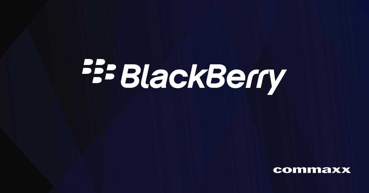 BlackBerry logo header by Commaxx